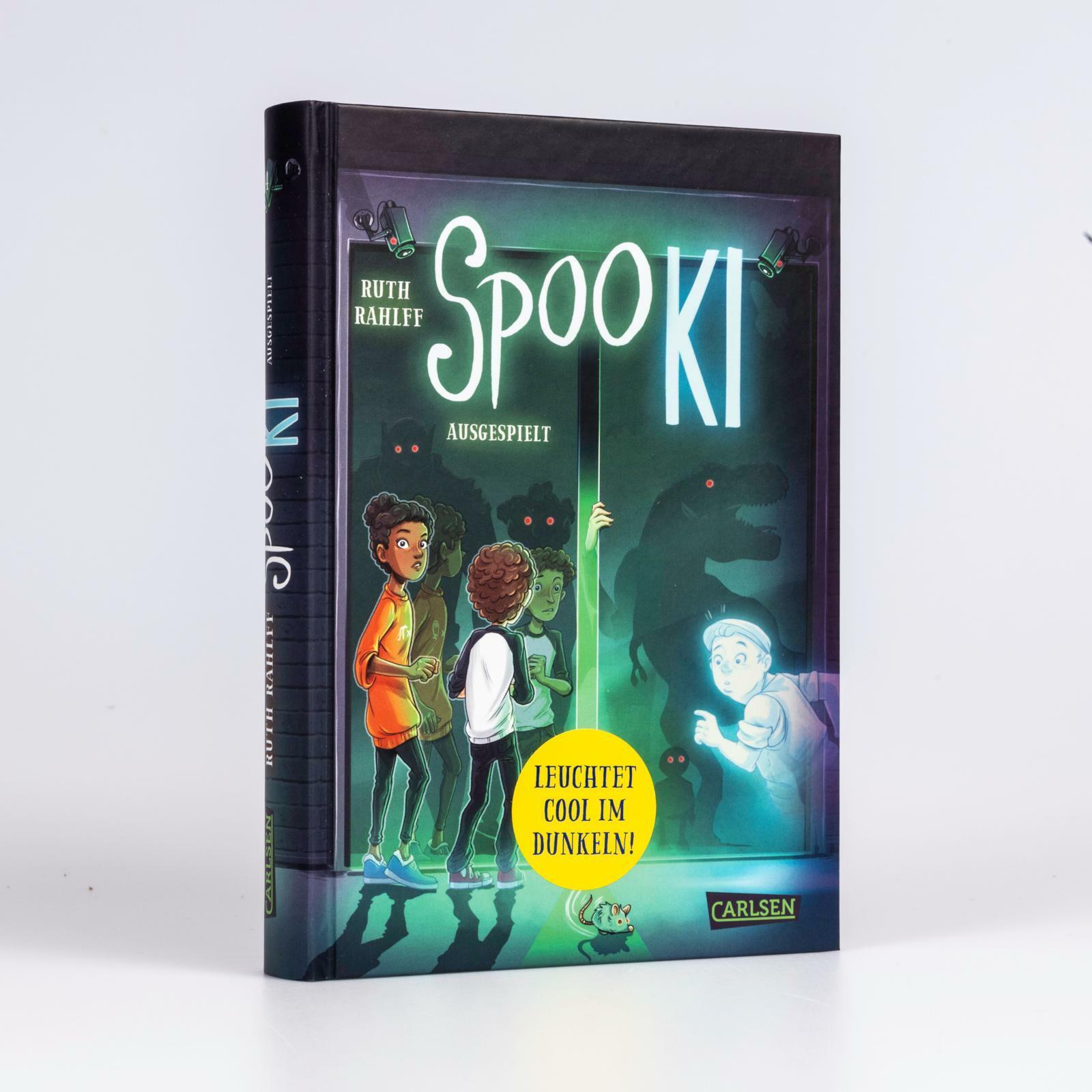 Thumbnail - SpooKI: Ausgespielt, Kinderbücher von Timo Grubing, Ruth Rahlff