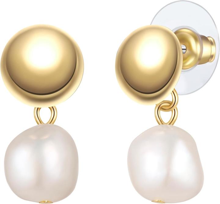 Image du produit Yokoamii Boucles d'oreilles femme en perles et alliage - 36418 (Alliage métallique)