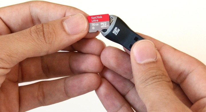 Actual product image SanDisk Mobilemate microSD USB Reader (USB 3.0)
