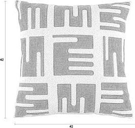 Zuiver Clyde Cushion Yellow (42 x 42 cm)