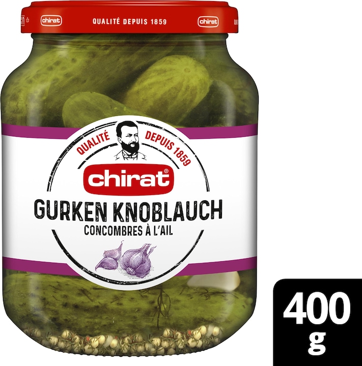 Produktbild Chirat Gurken Knoblauch 400 g (400 g)