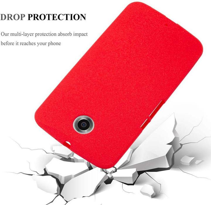 Actual product image Cadorabo TPU Frosted Cover (Google Nexus 6)