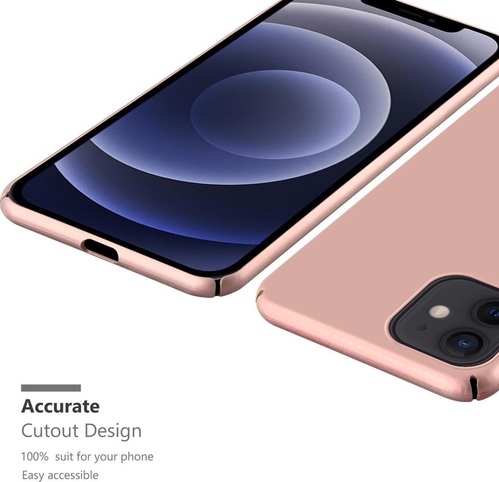 Produktbild Cadorabo Hard Cover Matt Metall Cover (Apple iPhone 12 Pro Max)
