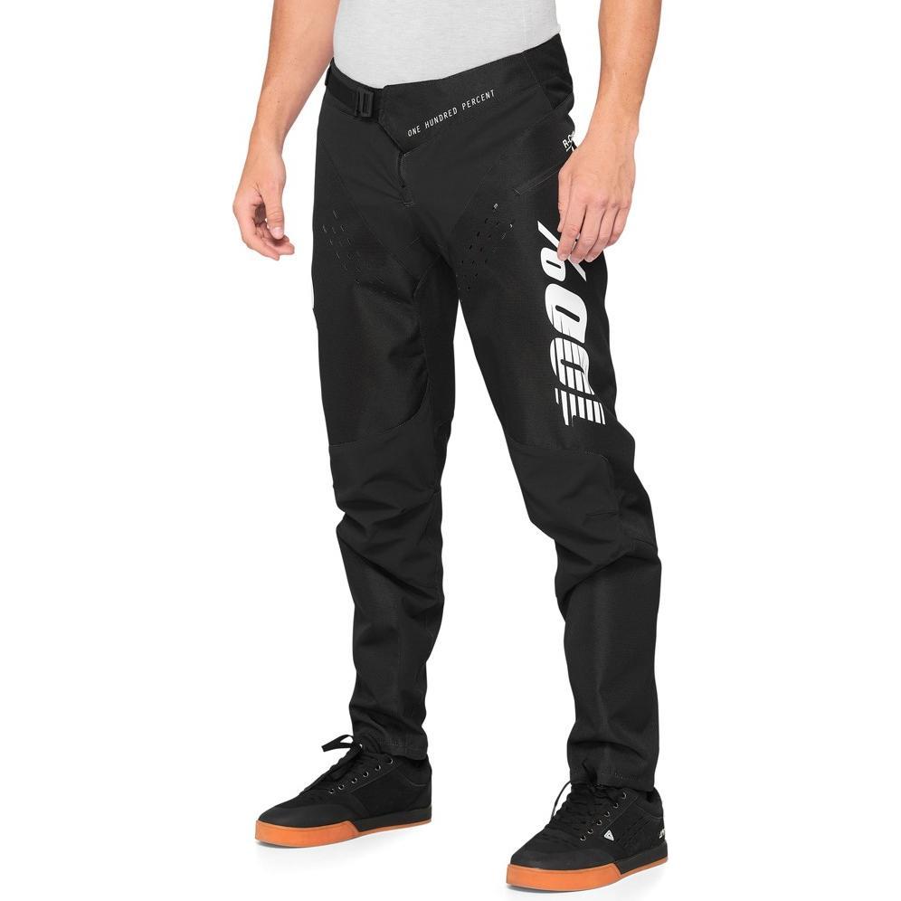 100%, Jungen, Velohosen, Pants R-Core Youth (28), Schwarz, 28