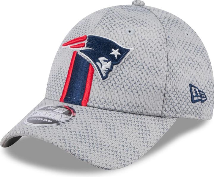 Actual product image New Era 9Forty Stretch Cap SIDELINE New England Patriots gry (One size)