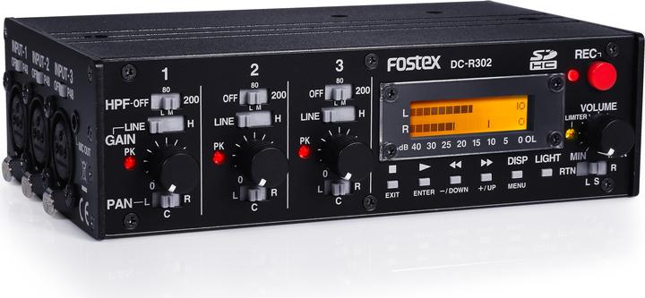 Produktbild Fostex Dc-R302 (DSLR-Audiorecorder)