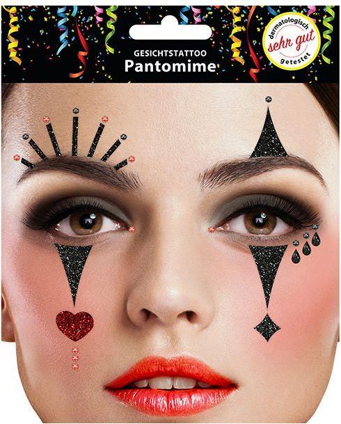 Produktbild Sombo Gesichts Tattoo Pantomime
