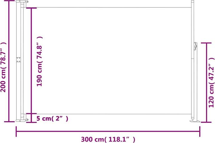 Image du produit vidaXL Melana (6 m)