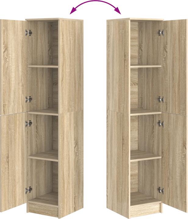 Image du produit vidaXL Highboard (39 x 39 x 168 cm)