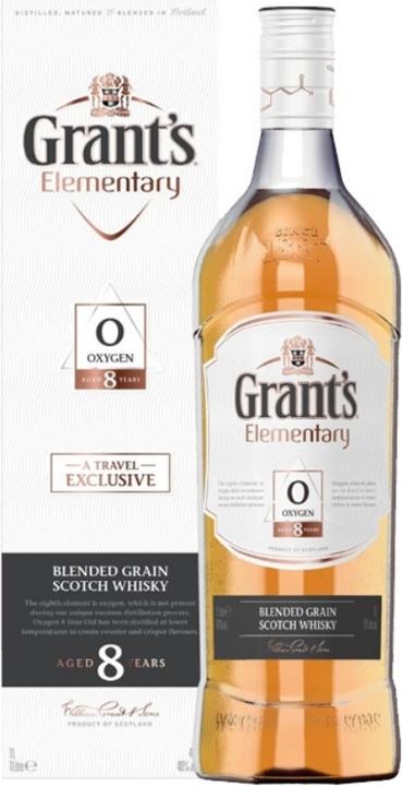 Actual product image Grant's Blended Grain Whisky Elementary Oxygen