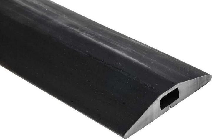 Actual product image Vulcascot Black std Snap Fit cable protector,3m L (Cable bridge, 300 cm)