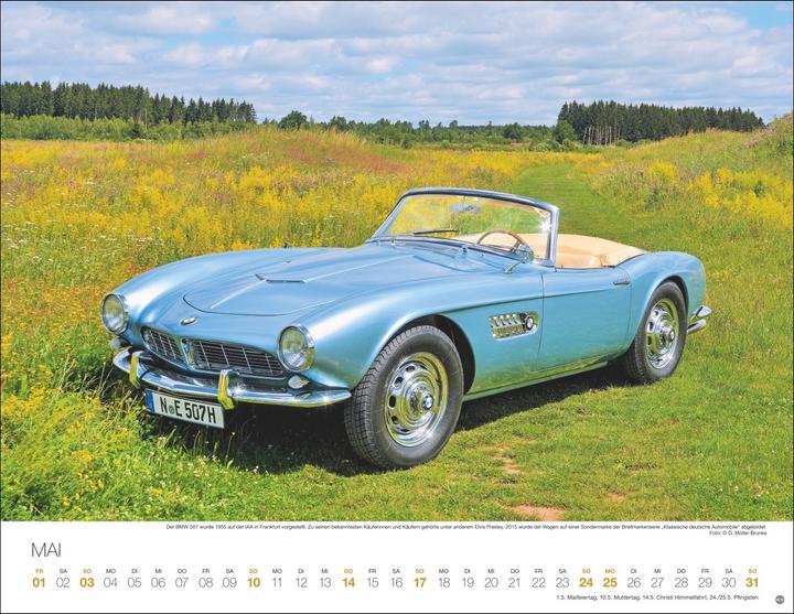 Immagine prodotto Legendäre Autos Posterkalender 2026 (44 x 34 cm)