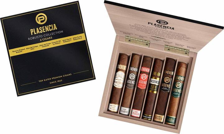 Actual product image Plasencia Sampler Robusto Collection (6er) (6)