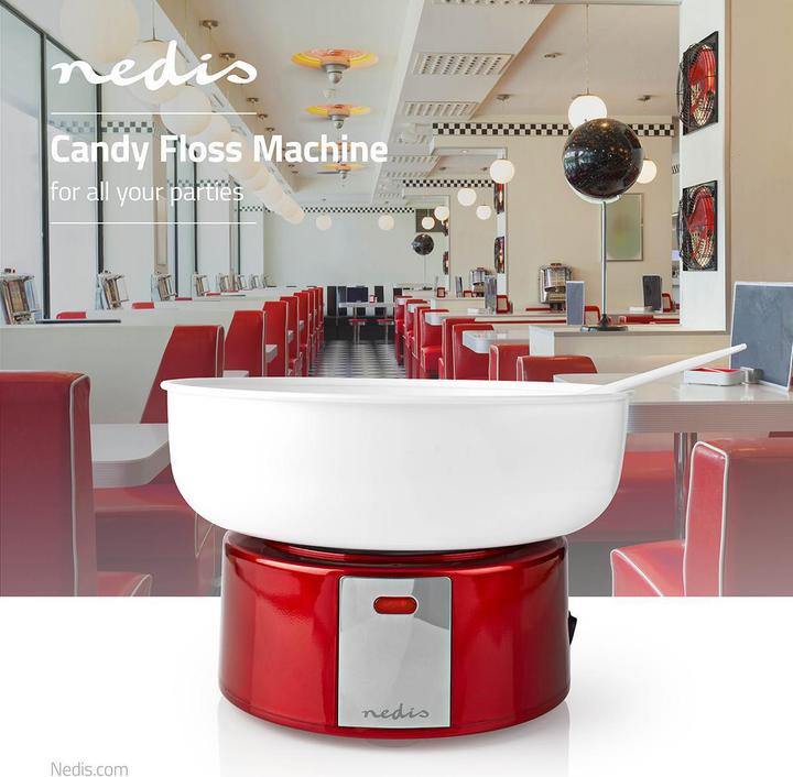 Produktbild Nedis Zuckerwatte-Maschine FCCM100FRD