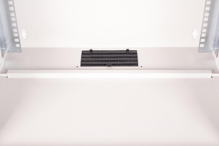 Produktbild Digitus 19" 9HE Wandgehäuse, SOHO PRO perforierte Tür, 460 x 540 x 400 mm, grau (10.86 HE, 19 Zoll Rack)