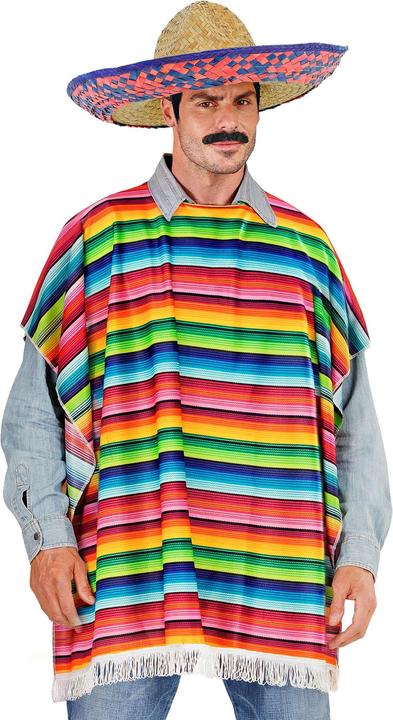 Produktbild Widmann Poncho Sombrero (One Size)