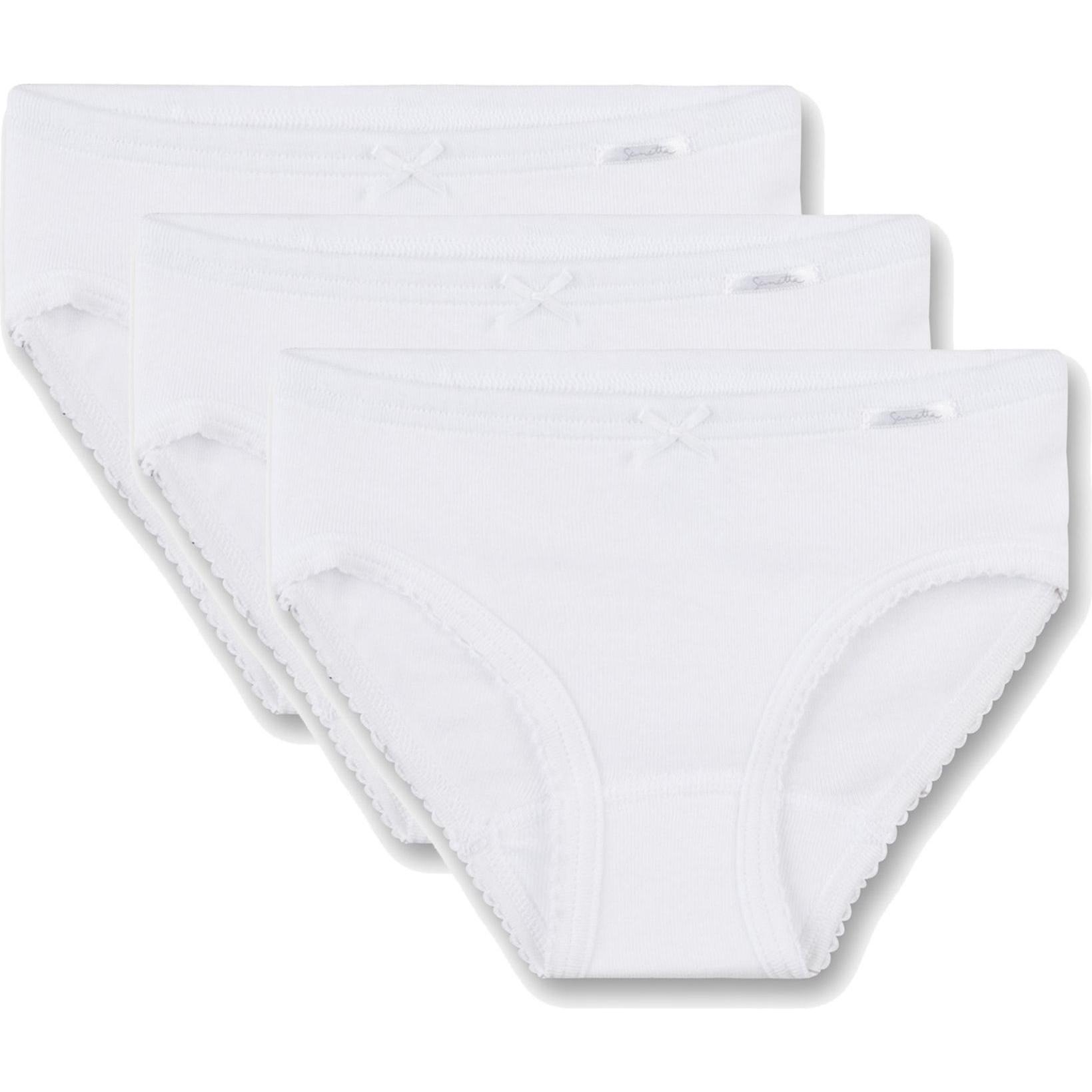 Sanetta, Mädchen, Unterhosen, Slip Casual Stretch, (152, 3er Pack)