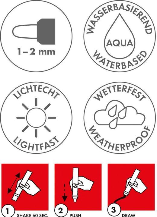 Image du produit Marabu Marqueur acrylique Deco Painter (1x)