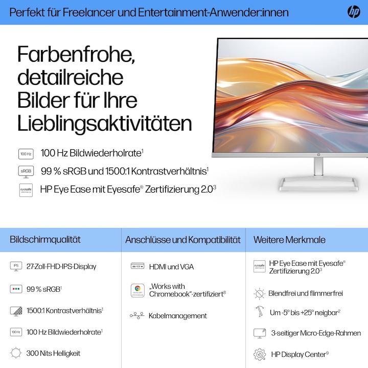 Produktbild HP Series 5 527 (1920 x 1080 Pixel, 27")