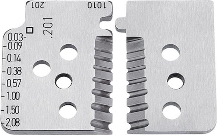 Productafbeelding Knipex 1 set vervangingsbladen voor 12 12 02 12 19 02 (80 mm)