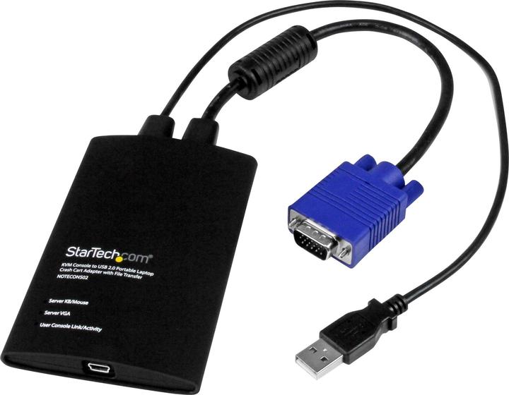 Actual product image StarTech Kvm USB Crash Cart W File Xfer