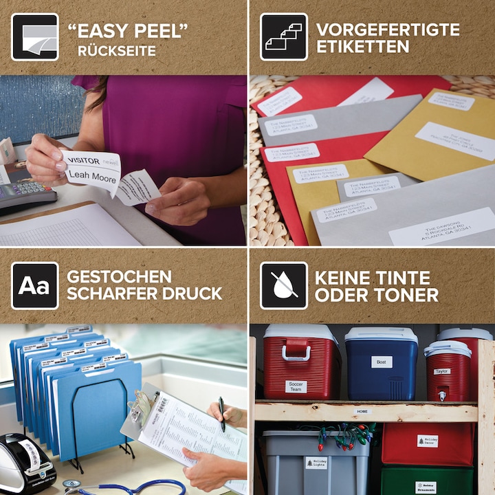 Productafbeelding Dymo Zelfklevende etiketten 99014