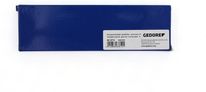 Actual product image Gedore 60 CP 8 Single open-end spanner, adjustable, 8". (25 mm)