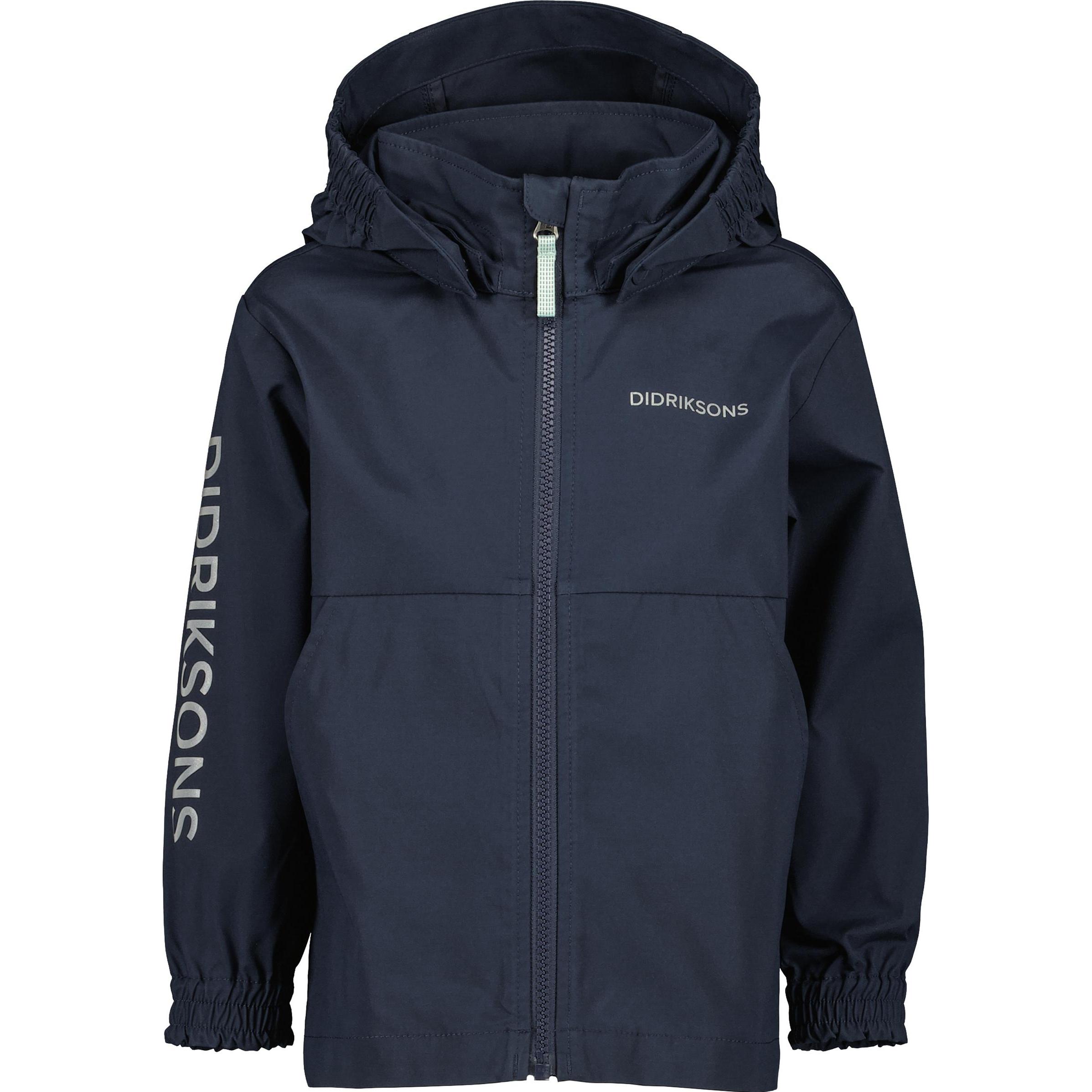 Didriksons, Unisex, Jacke, Kid's Hallon Jacket (130 B), Blau, 130 B