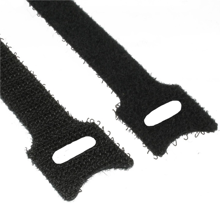 Actual product image InLine Cable Tie Black (Pack of 10) (Velcro cable ties, 125 mm, 10 pcs.)