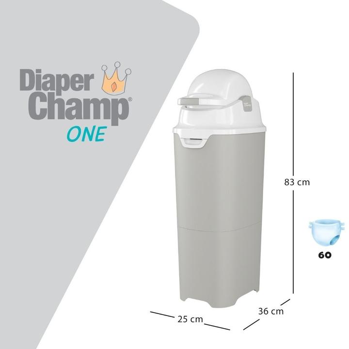 Actual product image Diaper Champ DiaperChamp One Maxi nappy pail