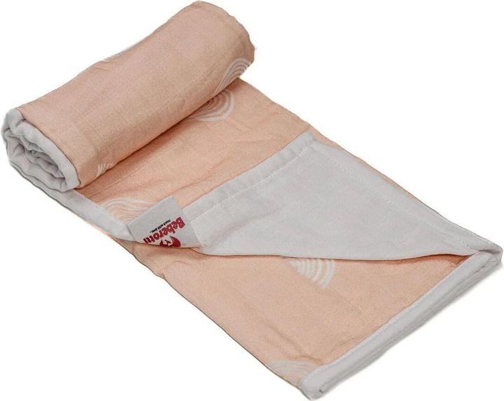 Produktbild Beberotti Organic 4-lagige doppelseitige Musselindecke (145 x 100 cm)