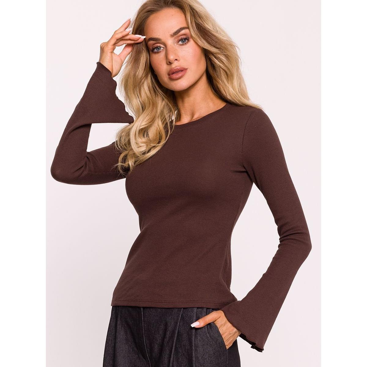 Made of Emotion, Herren, Bluse, Bluse, Braun, (M)