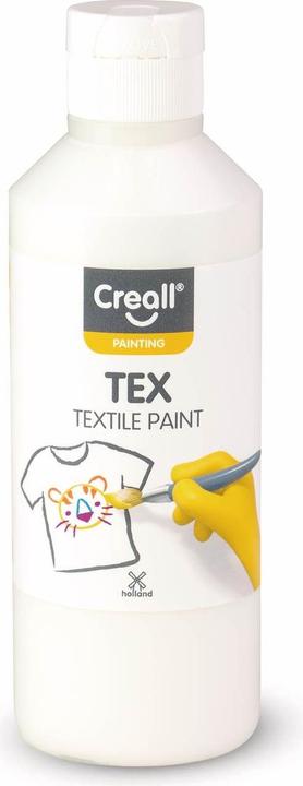 Produktbild Creall Textielverf Wit, 250ml (Weiss, 250 ml)