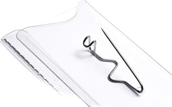 Produktbild Durable Hartfolien-Namensschilder mit Wellennadel