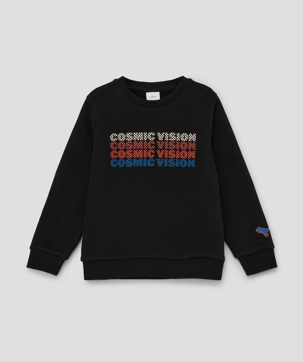 Produktbild s.Oliver Sweatshirt Sweatshirt mit weicher Innenseite (92)