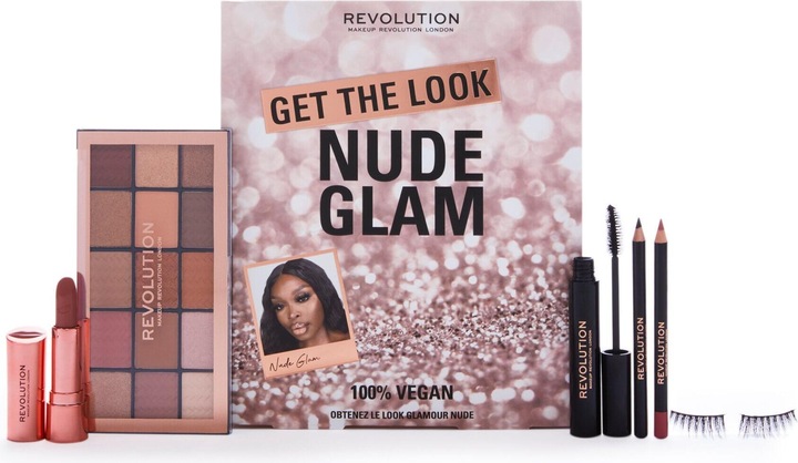 Actual product image Makeup Revolution Get The Look Nude Glam (Understated)