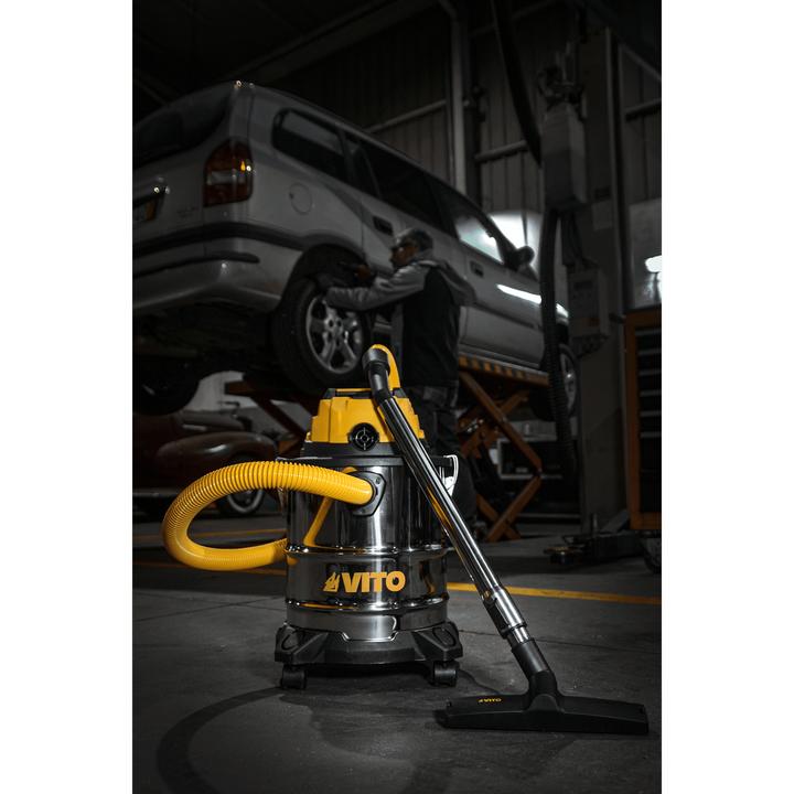 Actual product image VITO Cordless Brushless Wet And Dry Vacuum Cleaner 20V Li (Wet dry vacuum cleaner)