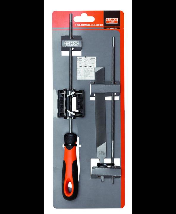 Actual product image Bahco Chainsaw file set, Ergo handle (200 mm)