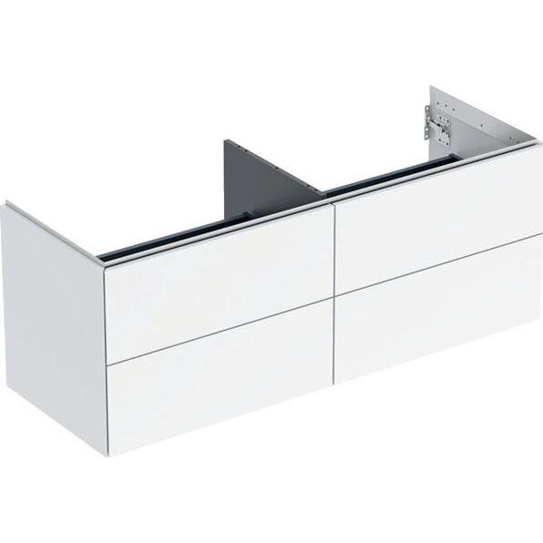 Geberit, Waschbeckenunterschrank, ONE Unterschrank für Aufsatzwaschtisch, 4 Schubladen, 133,2x50,4x47cm, 505.266.00. (52...