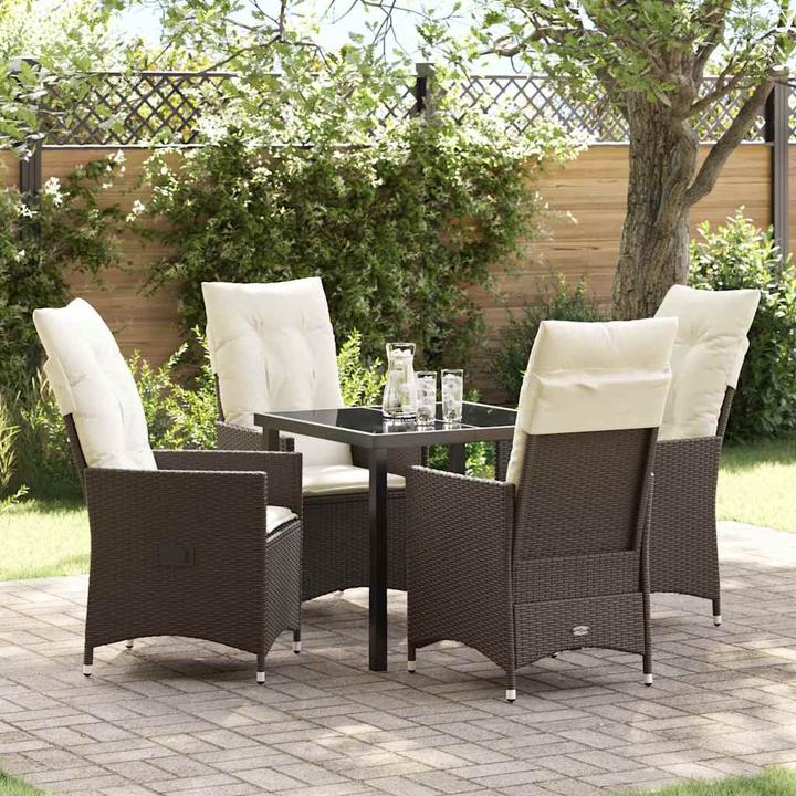 Produktbild vidaXL Garten Essgruppe (80 x 80 x 73 cm)