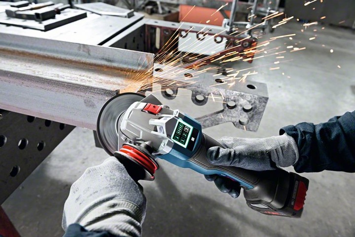 Image du produit Bosch Professional GWS 18V-10 PSC in L-BOXX Set (125 mm)