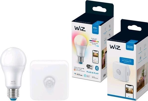 Produktbild WiZ Bundle E27 60W TW & Color BWM (E27, 8 W, 806 lm, 1 x, F)