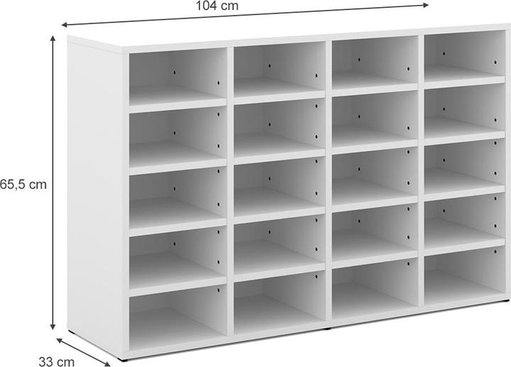 Produktbild Vicco Lysander (104 x 33 x 66 cm)