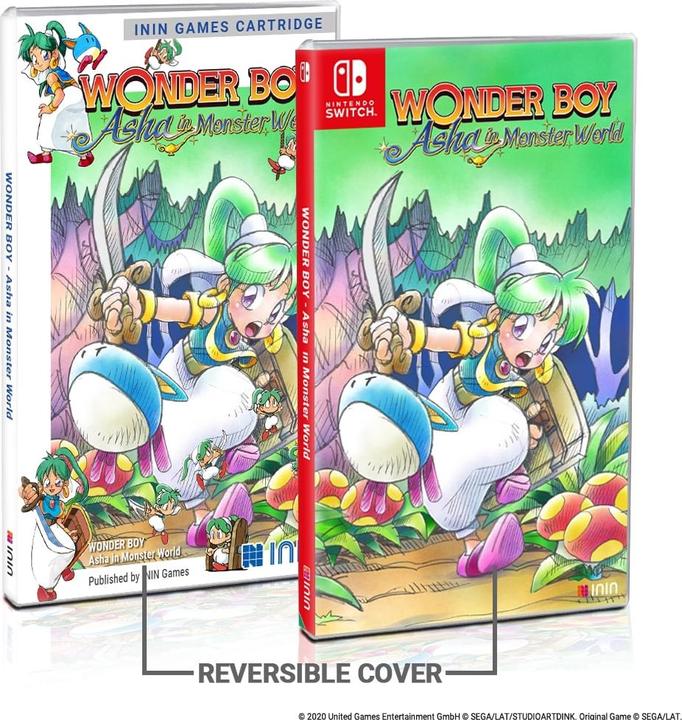 Produktbild Wonder Boy: Asha in Monster World - SLG Edition (Switch, Switch Lite, Switch OLED, EN)