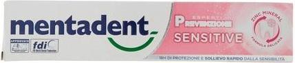 Mentadent Sensitive Toothpaste for Sensitive Teeth 75ml (75 ml)