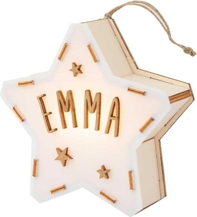 Produktbild Vintiun Sternlampe Mini personalisierbar