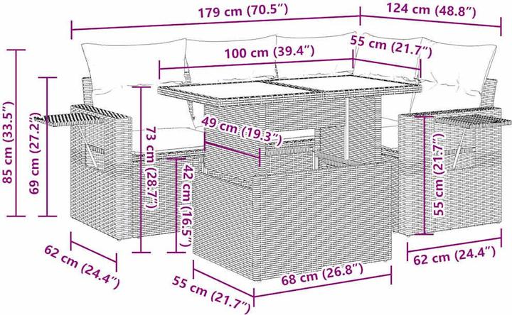 Produktbild vidaXL Jaden