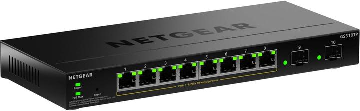 Productafbeelding Netgear 8-PORT 1G POE+ SMART SWITCH (8 ports)