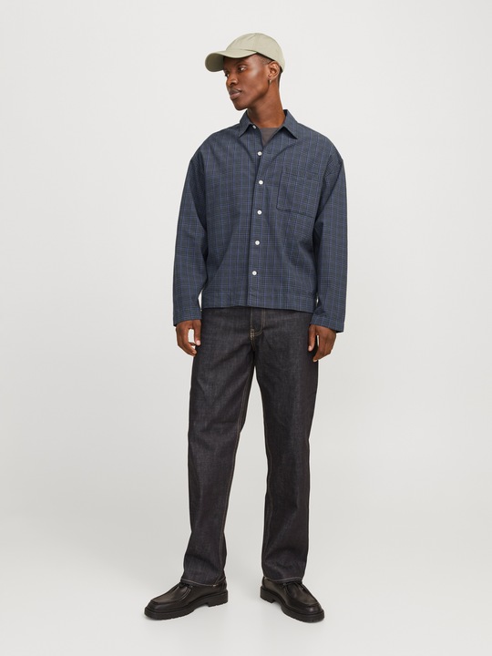 Produktbild Jack & Jones Jorroxbury Boxy Overshirt Ls Ln (M)