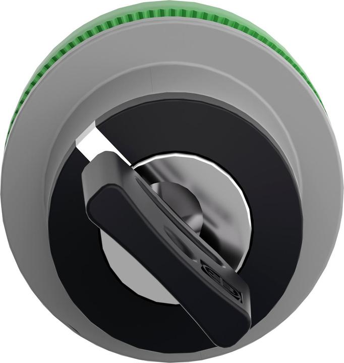 Actual product image Schneider Electric Key switch, front, plastic, 2- ZB5FG6C0